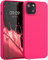 Captor Cover Custodia Colorata in Silicone Liquido per Apple iPhone 14 Plus 6.7 Pollici, Protezione Alta Qualità Bordo Rialzato per Schermo e Fotocamera Morbida con Microfibra Interna (Fucsia)