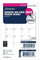 Filofax Taschenkalender 2024, Monat auf zwei Seiten, Englisch, weiß