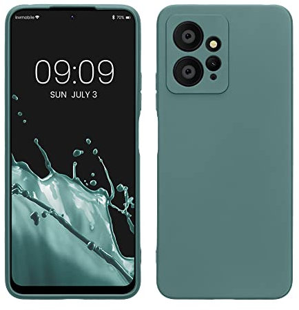 kwmobile Handyhülle kompatibel mit Xiaomi Redmi Note 12 (4G) Hülle - Handy Case aus weichem Silikon in Arctic Night