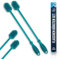JAWAonline Set de 2 Cepillos Enjuagadores 38cm - Cepillo para Botellas Silicona Suave y sin arañazos - Cepillo Flexible Limpia Botellas - Cepillo Limpiador para Botellas Pequeñas y Grandes