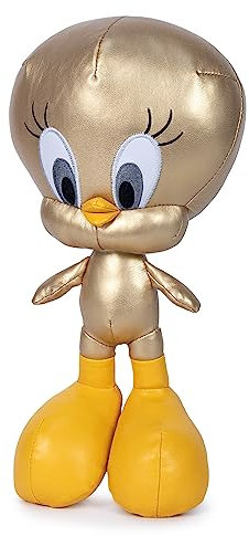 Famosa Softies - Warner Bros, Tweety Looney Tunes 100. Jubiläum, Tweety, weiche Textur, als Geschenk für Jungen und Mädchen jeden Alters (760021803)