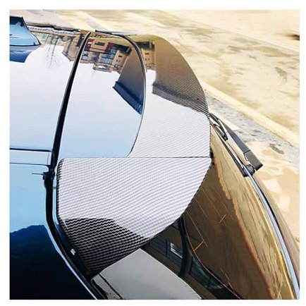 Hinten Stamm Deckel Dach Spoiler Flügel Schwarz Carbon Auto Zubehör Teil Für B&MW 1 Serie E87 E81 116i 120i 118i Fließheck 2004-2012 Heckspoiler (Color : Carbon Printing)