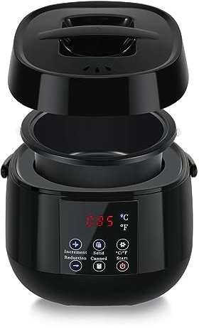 XIAOJUN Wachs zum Selbermachen für die Herstellung von Kerzen, LED-Temperaturanzeige für Erwachsene, Anfänger, EU-Stecker