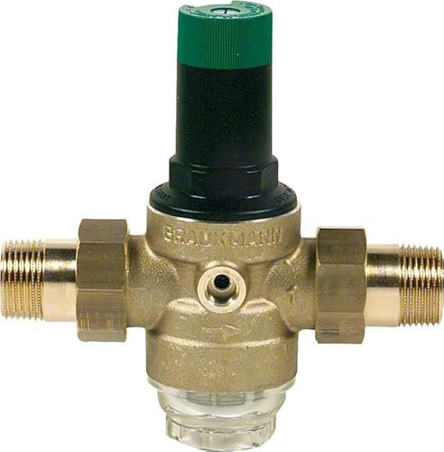 Resideo Druckminderer, Siebtasse klar, L=105mm, D06F-LFA 1 1/4 Ms. bleifrei