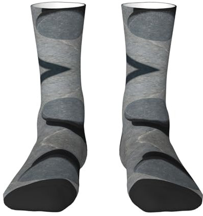 Zen Stone Vielseitige Sport- und Freizeitsocken für Ihre täglichen Bedürfnisse und Aktivitäten, Zen-Stein, One size