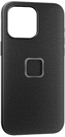 Peak Design Mobile Everyday Case compatible with iPhone 15 Pro Max - Charcoal