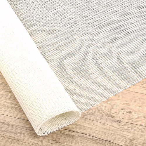 Anti-Rutsch-Teppichunterlage,120X200 cm Mehrzweck-Anti-Rutsch-Matte, PVC-schneidbare Anti-Rutsch-Matte, Teppich-Schubladen-Pad für Schubladen Teppich-Anti-Rutsch-Unterlage