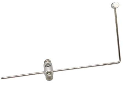Luwecf Bobbin Rest Bobbin Cradle Durable Accessories Fishing Hook Rotary Tying Vise Metal Fishing Line Holder
