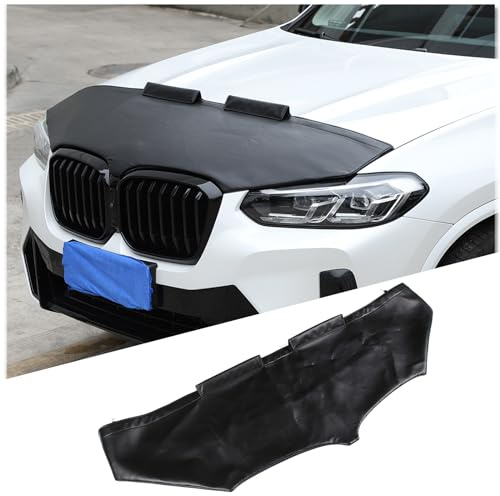 DIYUCAR Motorhauben-BH Front-End-Nasenmaske kompatibel mit B-M-W X3 G01 2018-2023 Motorhauben-BH-Schutzabdeckung Auto-Außenzubehör