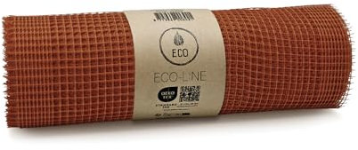 Sizonet® Line Tischläufer, 30cm breit und 20 Meter auf der Vorteilsrolle (Terracotta)