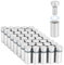 QWORK® 40 Stück Edelstahl Glashalter Wand Abstandshalter 12x25mm für Werbeschilder und Fotos - Indoor & Outdoor