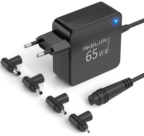 65W 45W 33W Cargador Portátil para ASUS Vivobook, Zenbook, Chromebook, Transformer, Expertbook Series, Indicador de Encendido, 4 x Conector Redondo