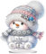 CXINLky DIY Diamond Painting Tisch Deko, 5D Diamant Painting Weihnachten Tischdeko, Diamant Malerei Stehend Kunst Set für Anfänger Hausgeschenk Deko-03-03-Schneemann