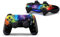 Wonhomke Autocollant pour la Peau pour Stickers de Protection Anti-dérapant pour Manette de Jeu Playstation 4 pour Consoles PS4 Accessoires de Jeux (PS4-001)
