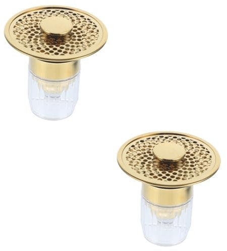 Bouchon de trou d'évier de salle de bain, filtre de bouchon d'évier, 2 pièces, bouchon de vidange universel for évier de salle de bain, bouchon de toilette, bouchon d'évier de salle de bain, bouchon d