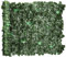 Outsunny Haie Artificiel Brise-Vue décoration Rouleau 3L x 1H m Feuillage réaliste Anti-UV Vert Mixte