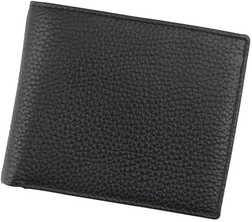 BEKKLPOU Premium Leder Geldbörse Herren, Portmonee Für Männer Mit Münzfach RFID Schutz Querformat Mit 10 Fächer Extra Stabile Doppelnaht, Geldbörse Herren Klein Schwarz