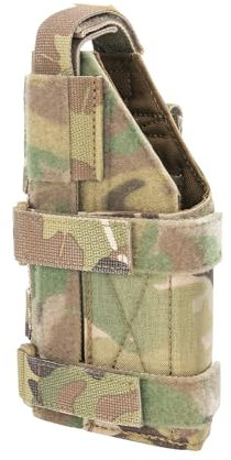 EXCELLENT ELITE SPANKER Taktische Linkshänder Pistolenholster für M1911 Glock 17 G18 G19 G26 G34 XD-45acp CZ P-10C Molle Holster（MC）