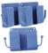 KICHOUSE 3pcs Storage Box Set Cell Phone Stand Cell Phone Mount for Car Wall Mount Tv Bracket Pegboard Laptop Stand Car Phone Mount Wall Phone Holder Tv Remote Holder Wall Remote Stand Blue