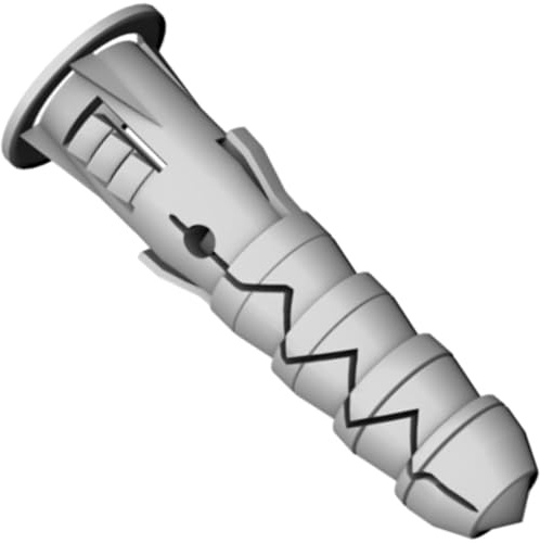 Wall Plugs M6 x 30mm (Pack of: 10) Universal Plug Expansion Heavy Duty Multi Purpose Masonry Fixings DIYUK