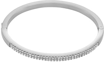 Fossil Ellis Damen Edelstahl Armband mit Druckknopfverschluss