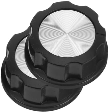 Holibanna 2X BBQ Grill Knobs Universal Cooker Knobs Replacement BBQ for Gas Grill