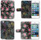Case for iPhone 5C Premium Folio Flip 2-in-1 Reversible Book Leather Phone Cover for iPhone 5c (Reversibe style 3)