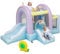 AIYAPLAY castello gonfiabile con soffiatore, scivolo, salto, canestro da basket Castello gonfiabile con borsa per il trasporto per uso interno ed esterno per bambini di 3-8 anni, 340 x 220 x 180 cm