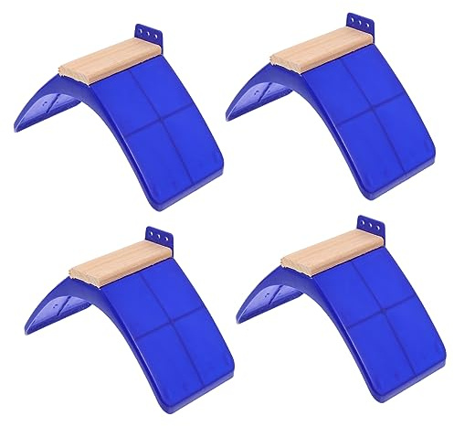 VOSAREA 4pcs Pigeon Rest Stand and Dove Rest Stand Lightweight Plastic Perches for Pigeon Cage - Ideal Bird Dwelling Support and Roosting Frame for Pigeons and Doves