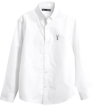 NEXT Jungen Oxfordhemd Weiß Numeric_128
