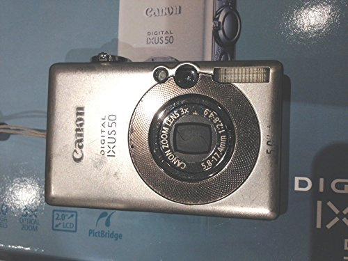 Canon Ixus 50 Digital Camera [5MP, 3x Optical Zoom]