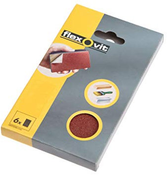 Hook & Loop Sanding Block Refill Kit Fine 120g (6)