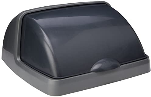 Addis 510694 Roll Top Lid for 25 Litre Bin, Metallic Grey