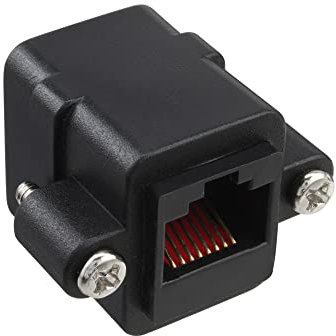 InLine 69990X Patchkabelkupplung Cat.5e, UTP, 2x RJ45 Buchse, zum Einbau, 1 Stück