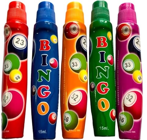 Thomas & Anca Club Supplies Ltd 15ml Slimline Bingo Dabbers Pack of 5