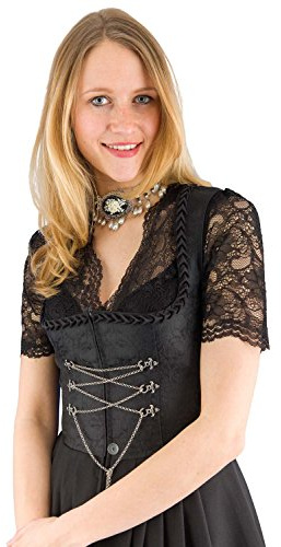 Stoiber Midi Dirndl 113152-7 schwarz