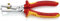 KNIPEX StriX Abisolierzangen mit Kabelschere isoliert mit Mehrkomponenten-Hüllen, VDE-geprüft verchromt 180 mm, 13 66 180
