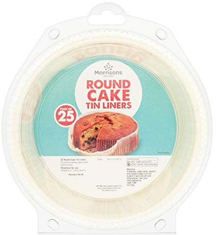 Morrisons Victoria Cake Liner, Pack of 4, 25-Count