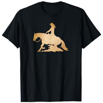 Westernreiter Reining Quarter Horse Sliding Stop Shirt T-Shirt