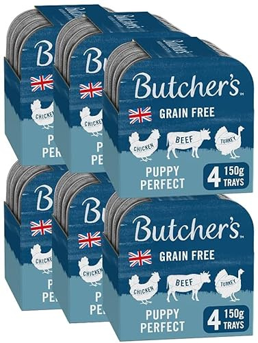 Butchers Pet Things Tray Puppy Perfect 4x150g (Pack of 6)