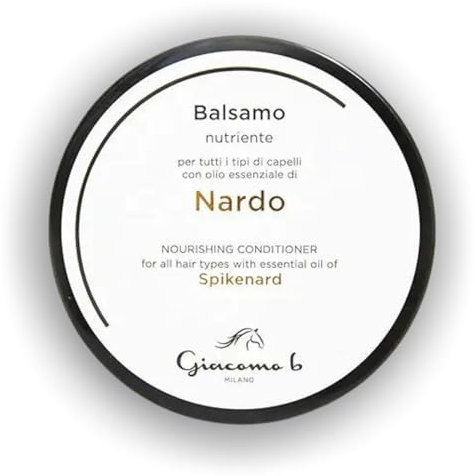 Giacomo B - Nährendes Haarbalsam 240 ml - Conditioner für Haare mit Nardeextrakt und Keratin, ohne Mineralöle, Silikone und Parabene