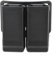 Taktisch Magazintasche, Magazin Holster Double Mag Pouch für Pistolen Schwarz