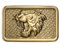Piratenladen Messing Buckle, Tiger, Raubkatze, Großkatze, Katze, Gürtelschnalle