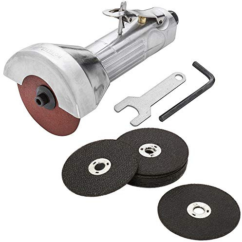 3 (75mm) Pneumatic Air Rotary Cut Off Tool with 11 x 3 Metal Cutting Discs