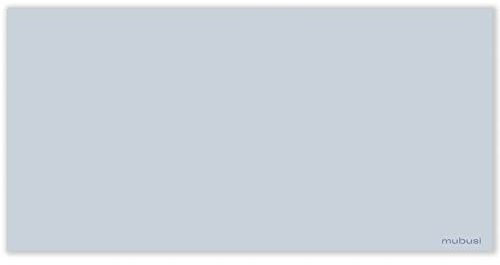 mubusi Tapis Vinyle Cuisine Salon - Différentes Tailles - (Lignes Bleu 40x80 cm)