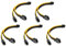 PRIZOM 5 x 18 AWG 8 Pin auf doppelt 8 Pin (6 + 2) GPU-Leistungskabel für K80 M40 M60 P40 P100, 20 cm