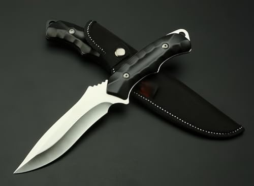 FARDEER Knife DJ18 Cuchillo de Herramienta para Acampar al Aire Libre Hoja forjada con precisión de, Herramienta de Camping para Pesca, Caza, Actividad Deportiva