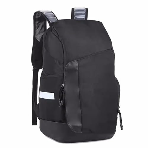 HENGIN Rucksack Sportsäcke Multifunktionales Fitnessstoff Tasche Wrestling Casual Sports Rucksacks Basketball -Rucksack Für Den Mann-schwarz 2