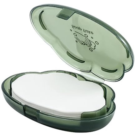 50 Stück/Packung, tragbare Seifenblätter für Reisen, praktische Form, Seifentabletten, Handwaschlösung, Seifenflocken, Wanderseifenblätter