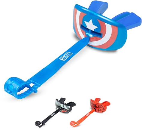 Marvel Captain America Lippenschutz Erwachsene und Junior Zahnschutz | Für Boxen, Basketball, Lacrosse, Fußball, MMA, Kampfsport, Hockey und alle Kontaktsportarten